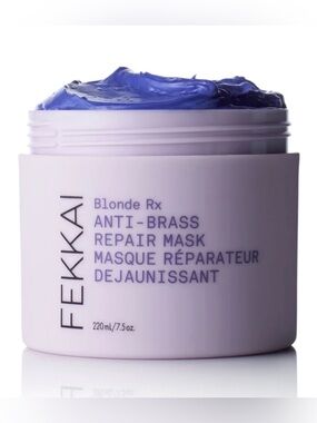 FEKKAI Blonde Rx Anti-Brass Repair Mask - Purple New Full Size